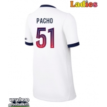 Paris Saint-Germain Willian Pacho #51 Replica Away Shirt Ladies 2026-27 Short Sleeve
